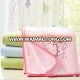 100D 144F microfiber super soft feeling double sides anti pilling baby fleece blanket