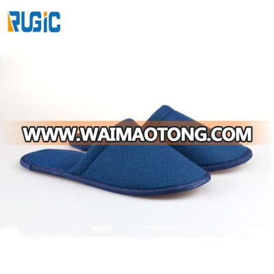 Hot Unisex Closed Toe Towelling Home Slippers Spa Guest Disposable Travel Hotel Slippers