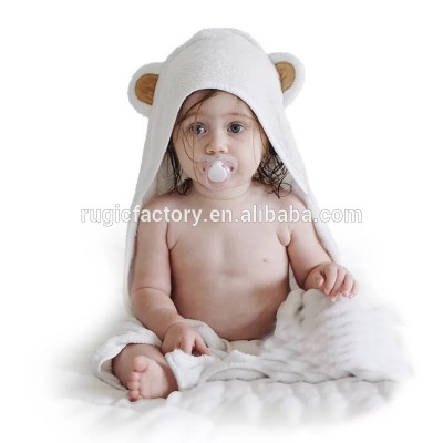 Organic New Design Cheap  Hooded Blanket 100 Cotton Bamboo Hooded Blanket Baby Bath Towel Animal